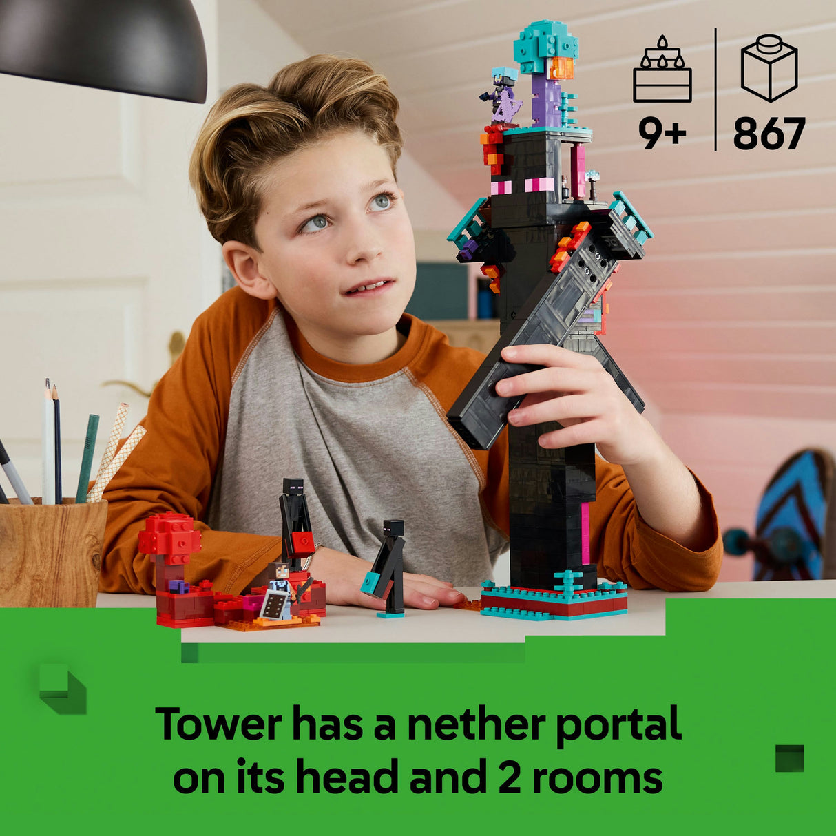 Lego Minecraft - The Enderman Tower