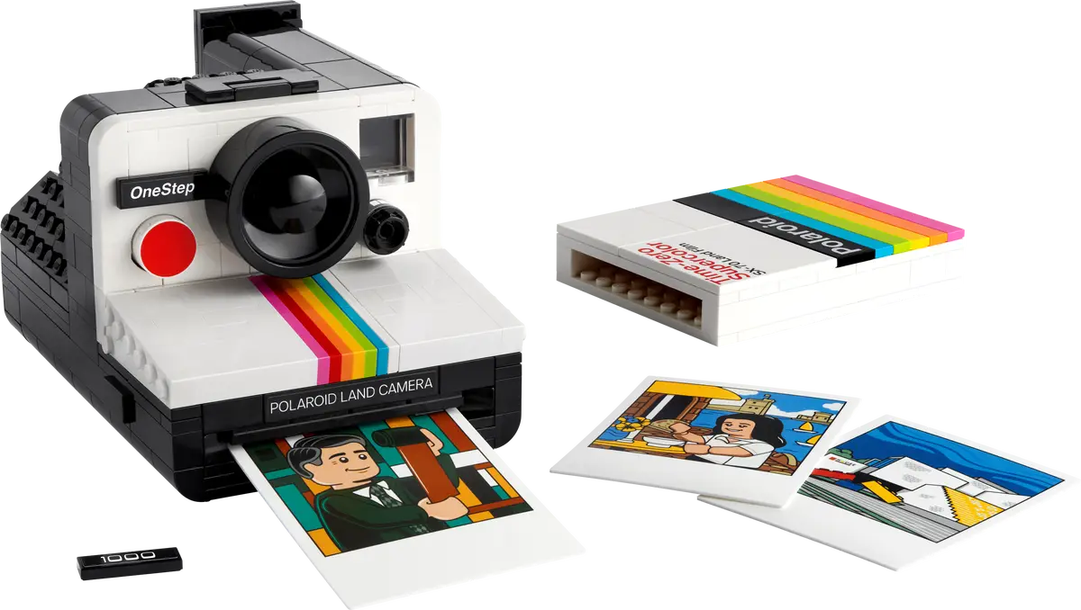 Lego Ideas Polaroid OneStep SX-70 Camera