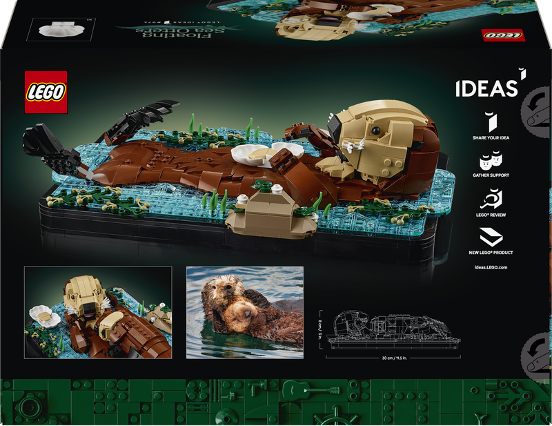 LEGO Ideas - Floating Sea Otters