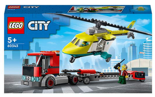 Lego City Rescue Helicopter Transport