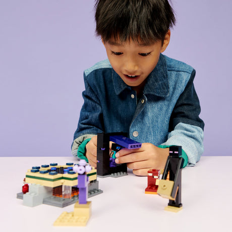 LEGO Minecraft - Nether & End Portal Journey