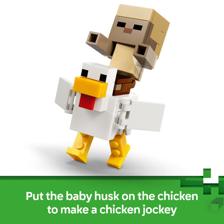 LEGO Minecraft - Chicken Jockey Desert Attack