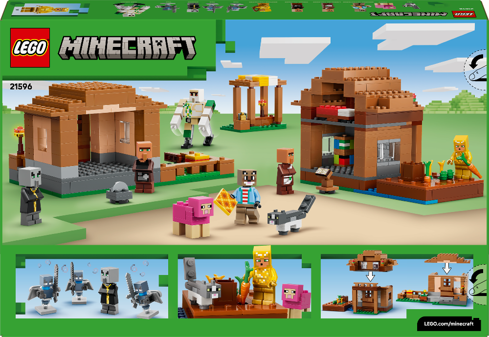 LEGO Minecraft - Evoker Village Attack