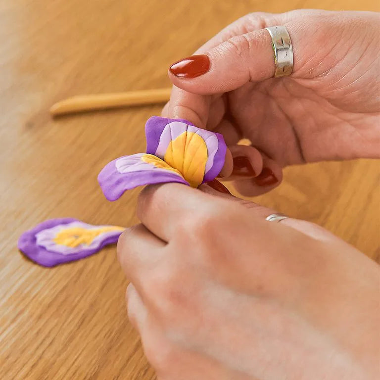 OKTO DIY 3D Clay Painting Creative Set - Irises