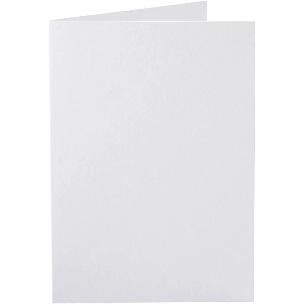 Cards 10.5x15 cm, 220g - White (10 Pcs)