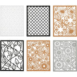 Pad with Cardboard Lace Patterns