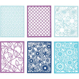 Pad with Cardboard Lace Patterns