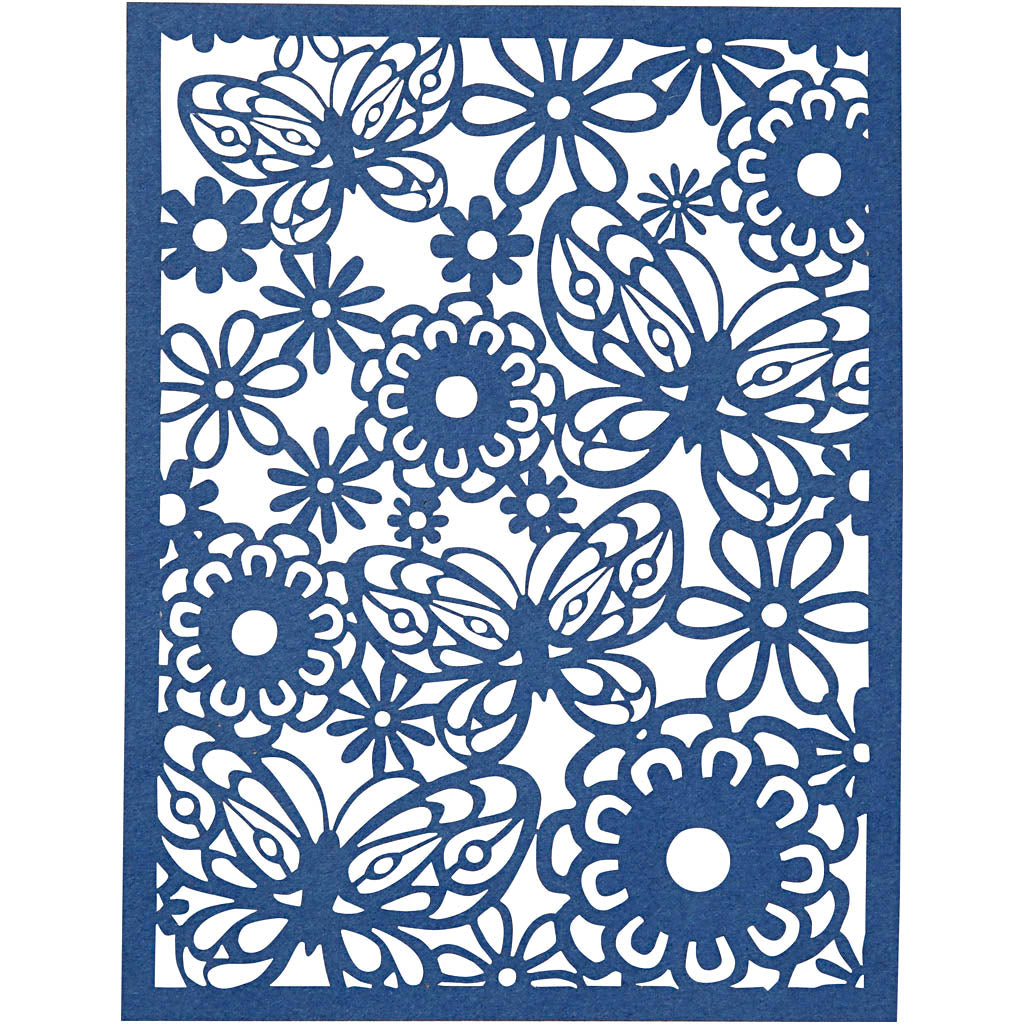 Pad with Cardboard Lace Patterns