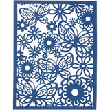 Pad with Cardboard Lace Patterns