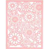 Pad with Cardboard Lace Patterns