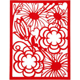 Pad with Cardboard Lace Patterns