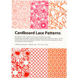 Pad with Cardboard Lace Patterns