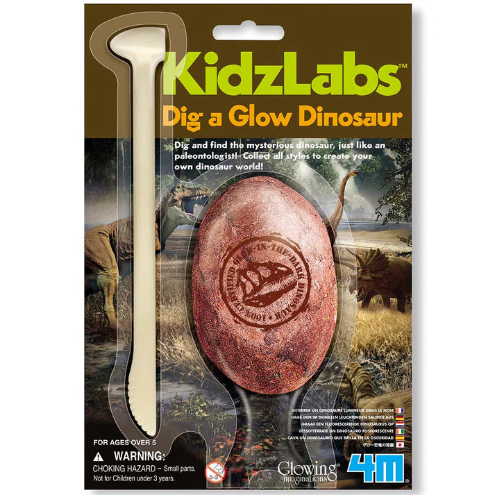 KidzLabs Dig A Glow Dinosaur Kit