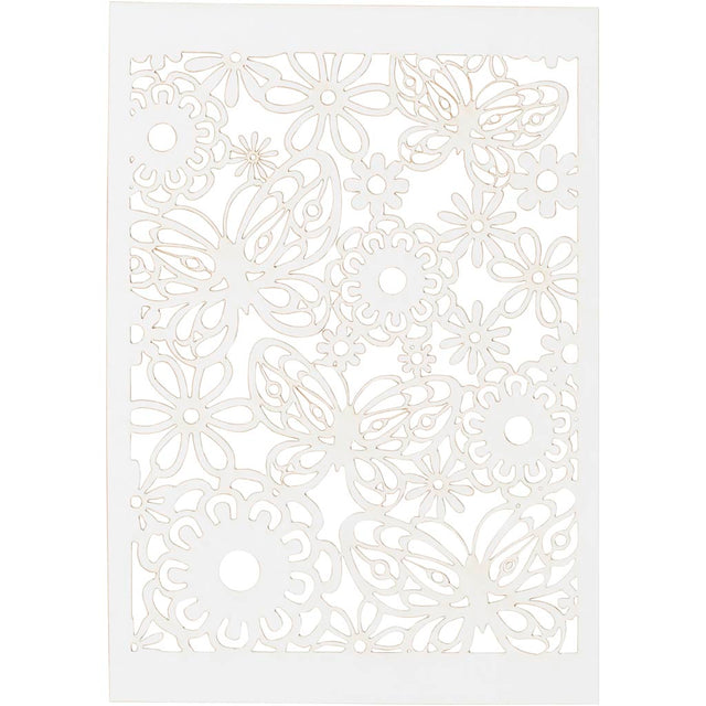 Lace Patterned cardboard