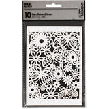 Lace Patterned cardboard