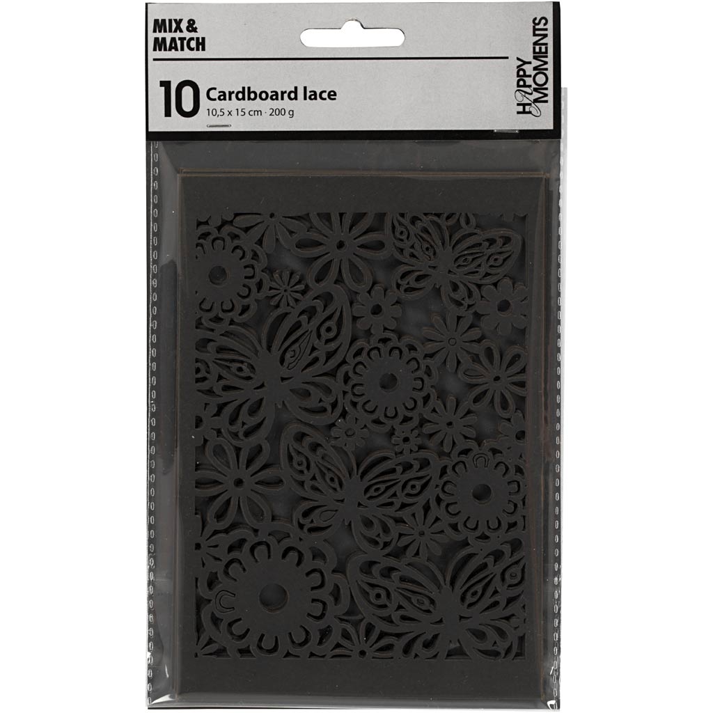 Lace Patterned cardboard
