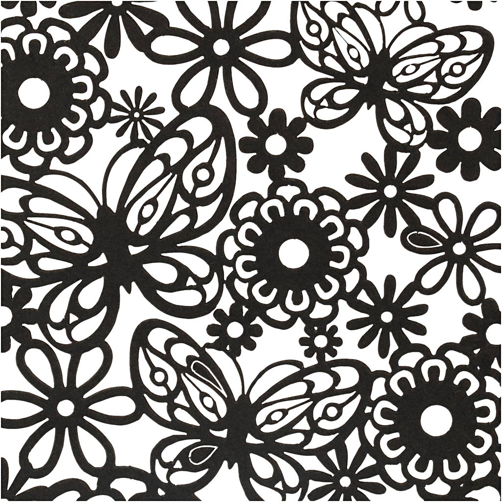 Lace Patterned cardboard