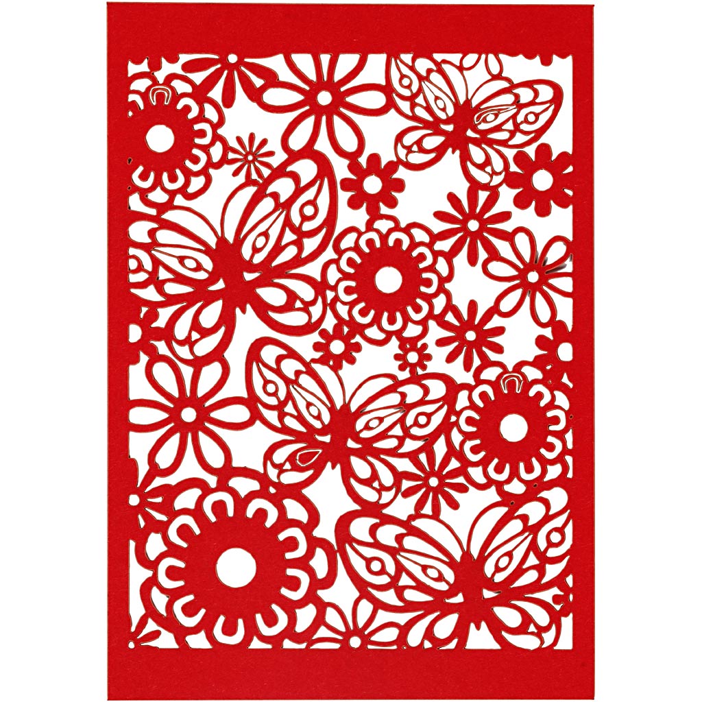 Lace Patterned cardboard