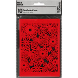 Lace Patterned cardboard