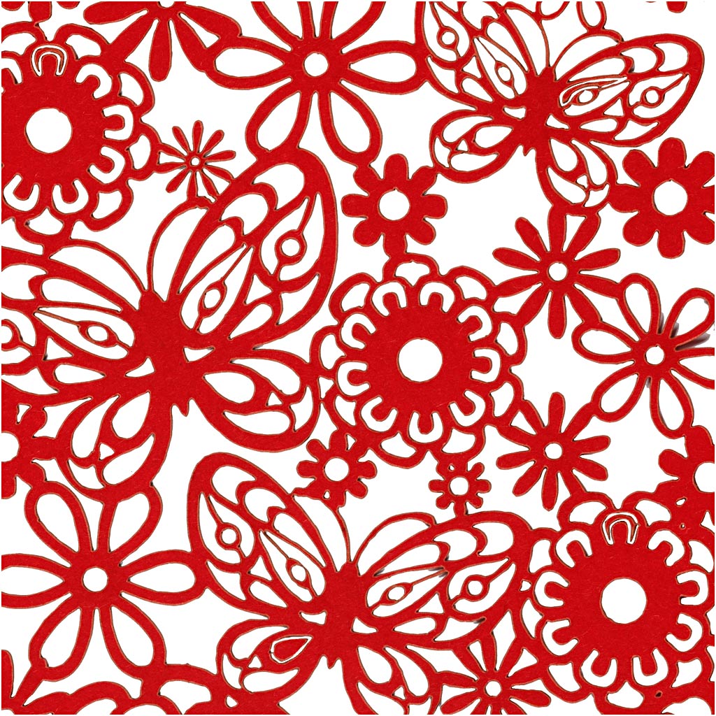 Lace Patterned cardboard