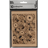 Lace Patterned cardboard