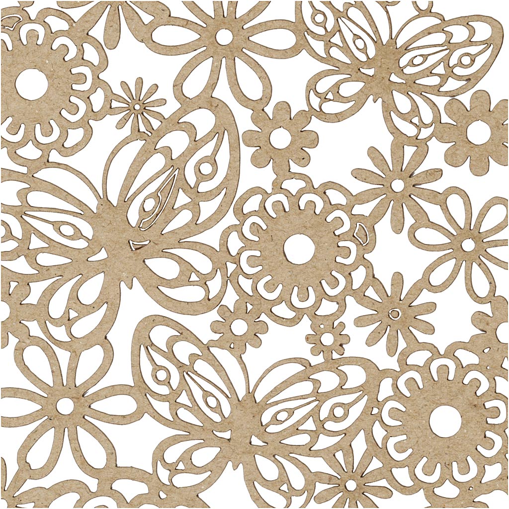 Lace Patterned cardboard