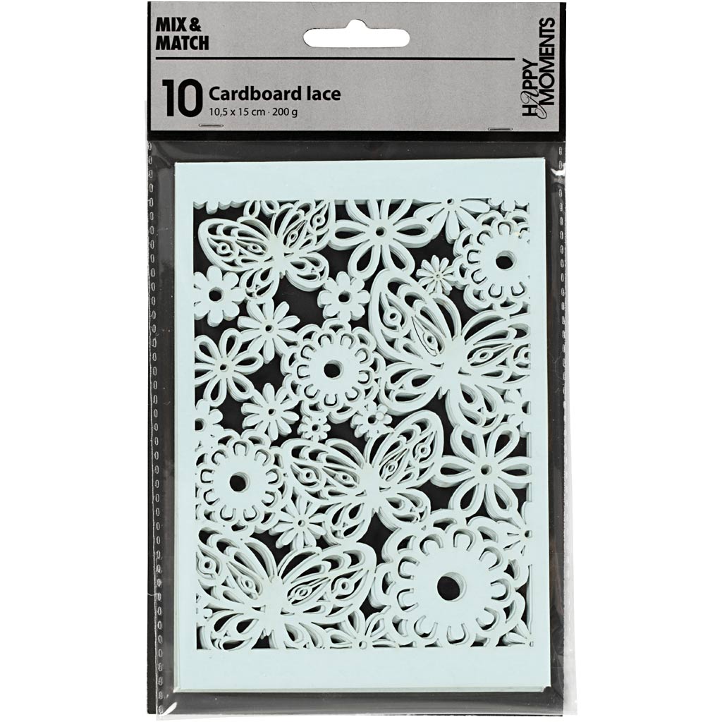 Lace Patterned cardboard