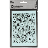 Lace Patterned cardboard