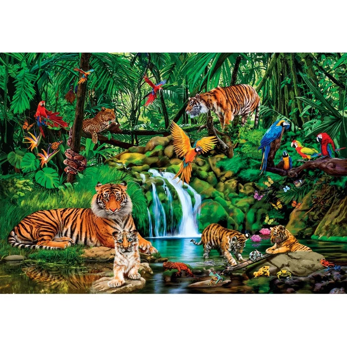 300 Piece Jigsaw Puzzle - The Jungle Retreat