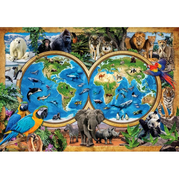 300 Piece Jigsaw Puzzle - Animal World