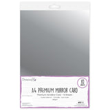 Dovecraft A4 Mirror Card - Gun Metal (10 Sheets)