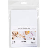 Stitch and Rinse Away Sheet A5 1485x210mm - White (24 Sheets)
