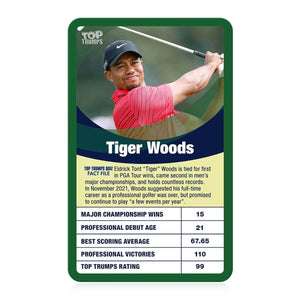 Greatest Golfers Top Trumps Card Game | Top 30 Golf Legends