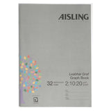 AISLING A4 GRAPH BOOK SINGLE