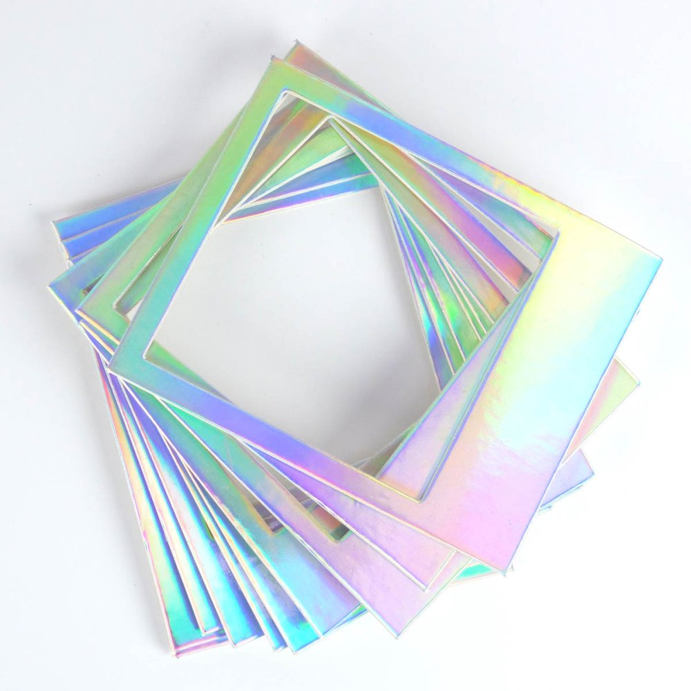 Dovecraft Iridescent Photo Frames (10 Pcs)