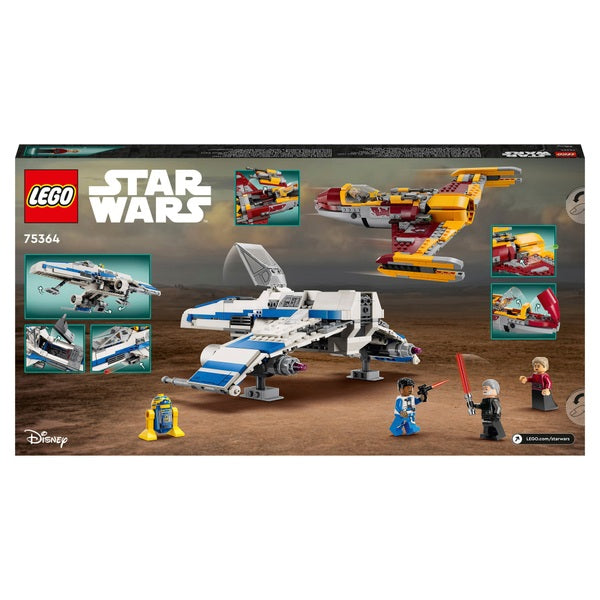 Lego Star Wars New Republic E-Wing vs Shin Hati's Starfighter
