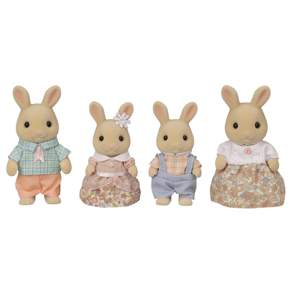 Sylvanian Families Milk Rabbit Family