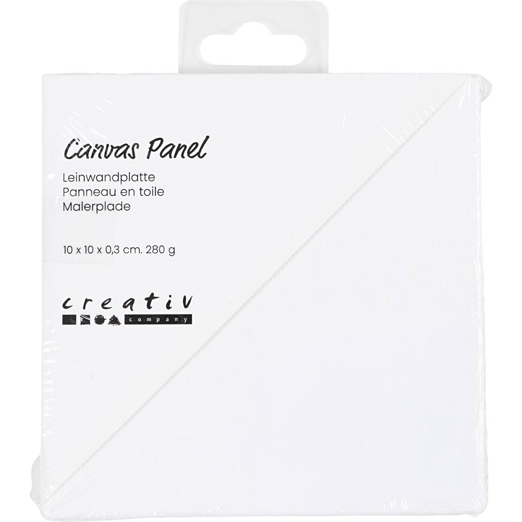 Canvas Panel Size 10x10cm Thickness 3mm 280g