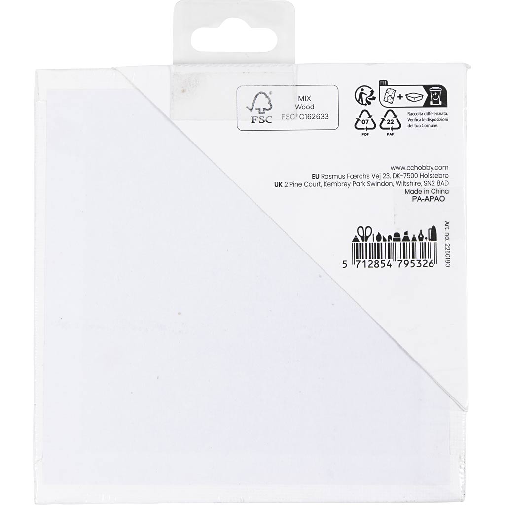 Canvas Panel Size 124x124cm Thickness 3mm 280g