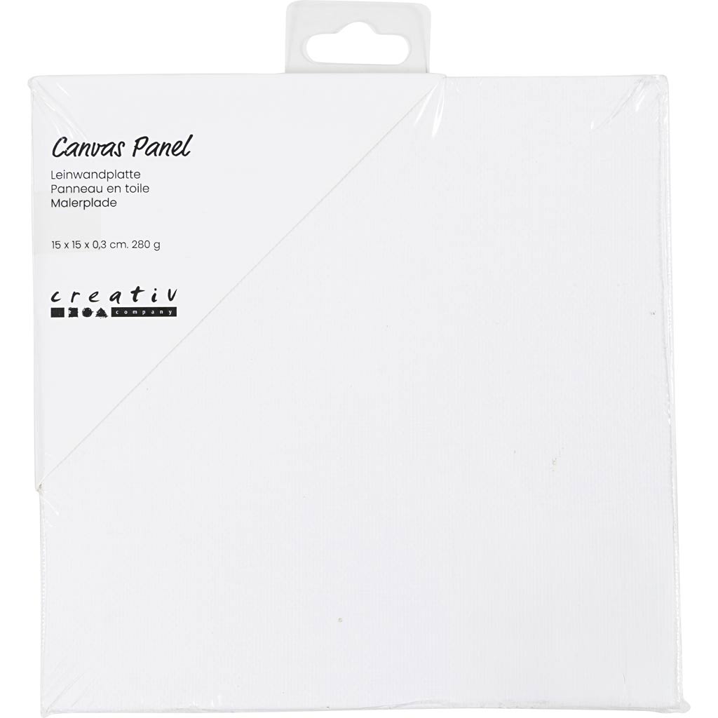 Canvas Panel Size 15x15cm Thickness 3mm 280g