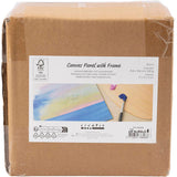 Canvas panel with frame
