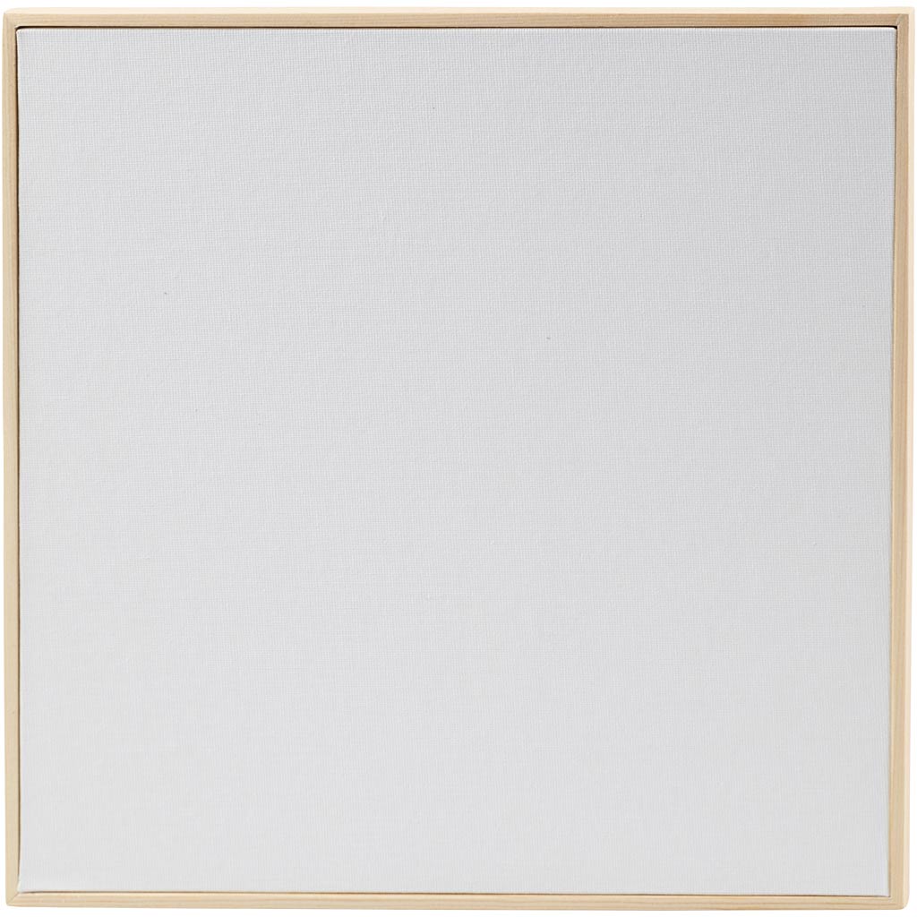 Canvas panel with frame