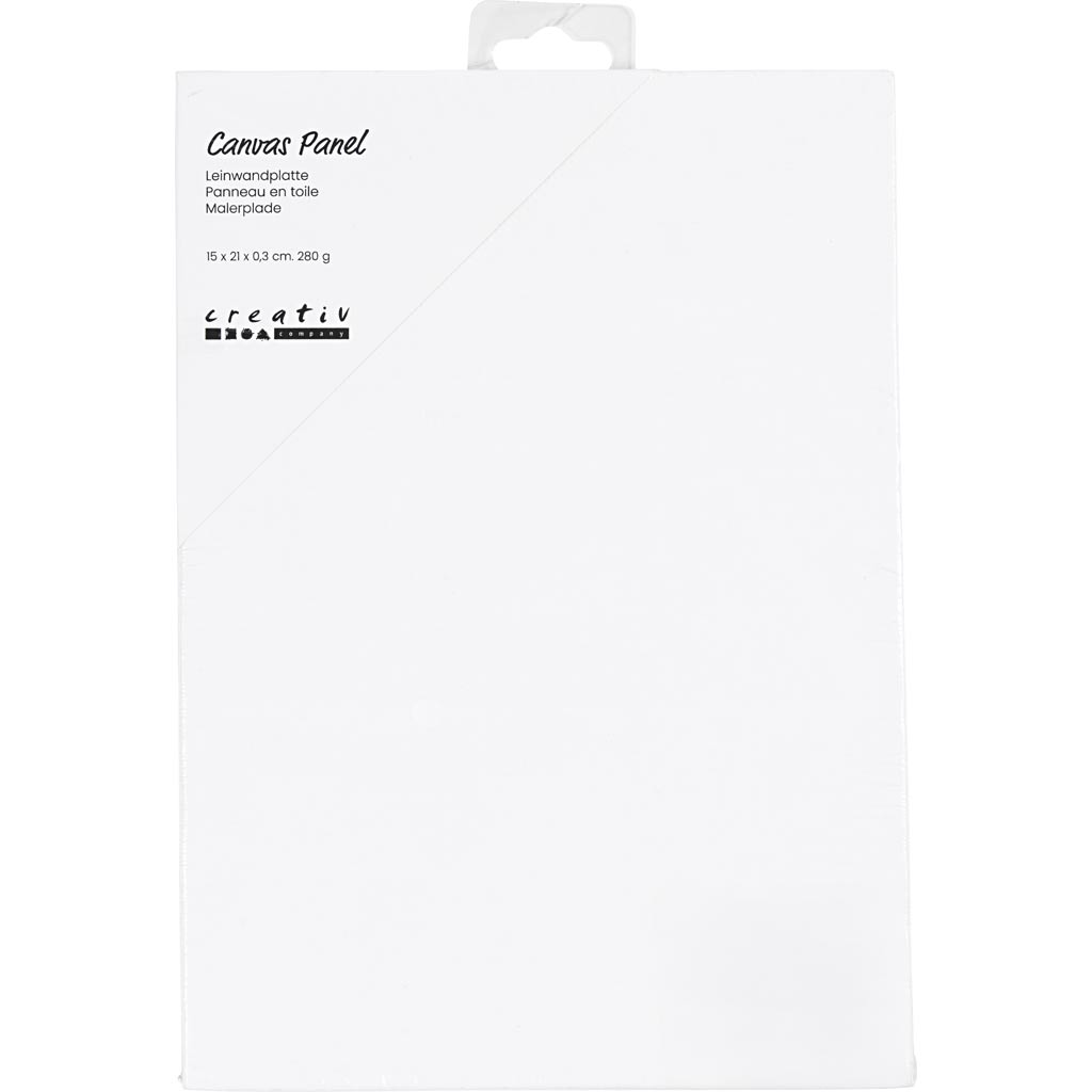 Canvas Panel A5 Size 15X21cm Thickness 3mm 280g