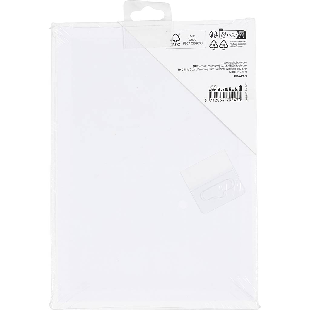 Canvas Panel A5 Size 15X21cm Thickness 3mm 280g