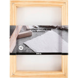 Paper making double frame mould