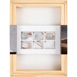 Paper making double frame mould