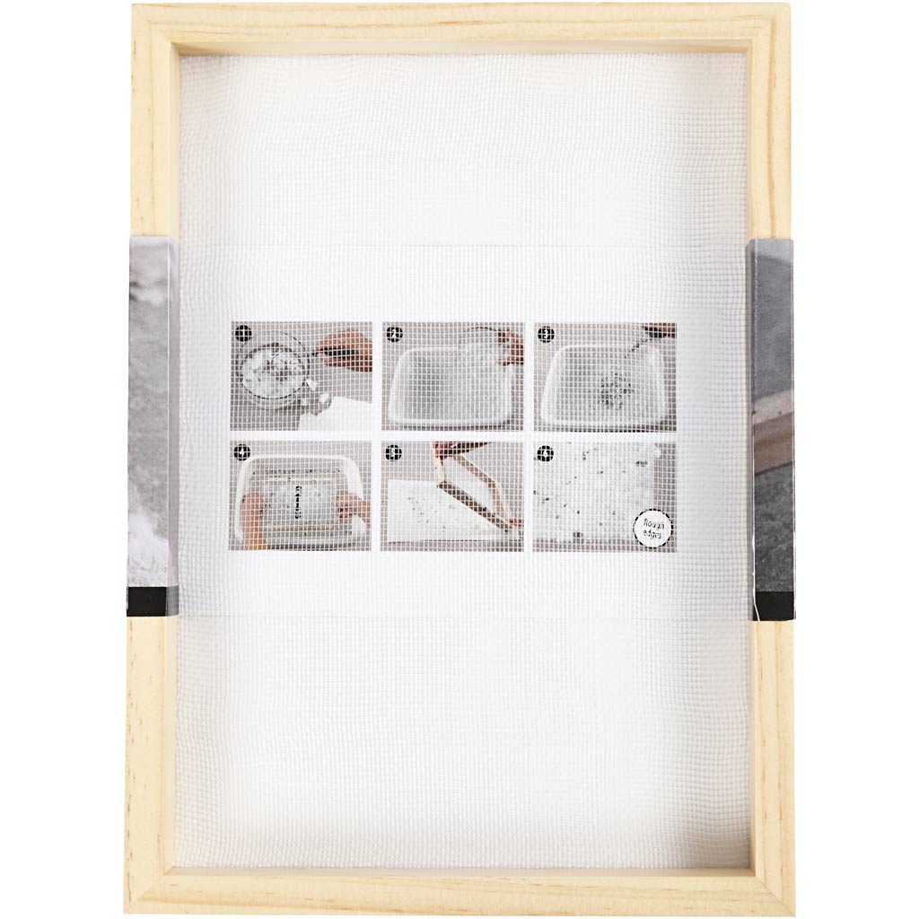 Paper making frame mould