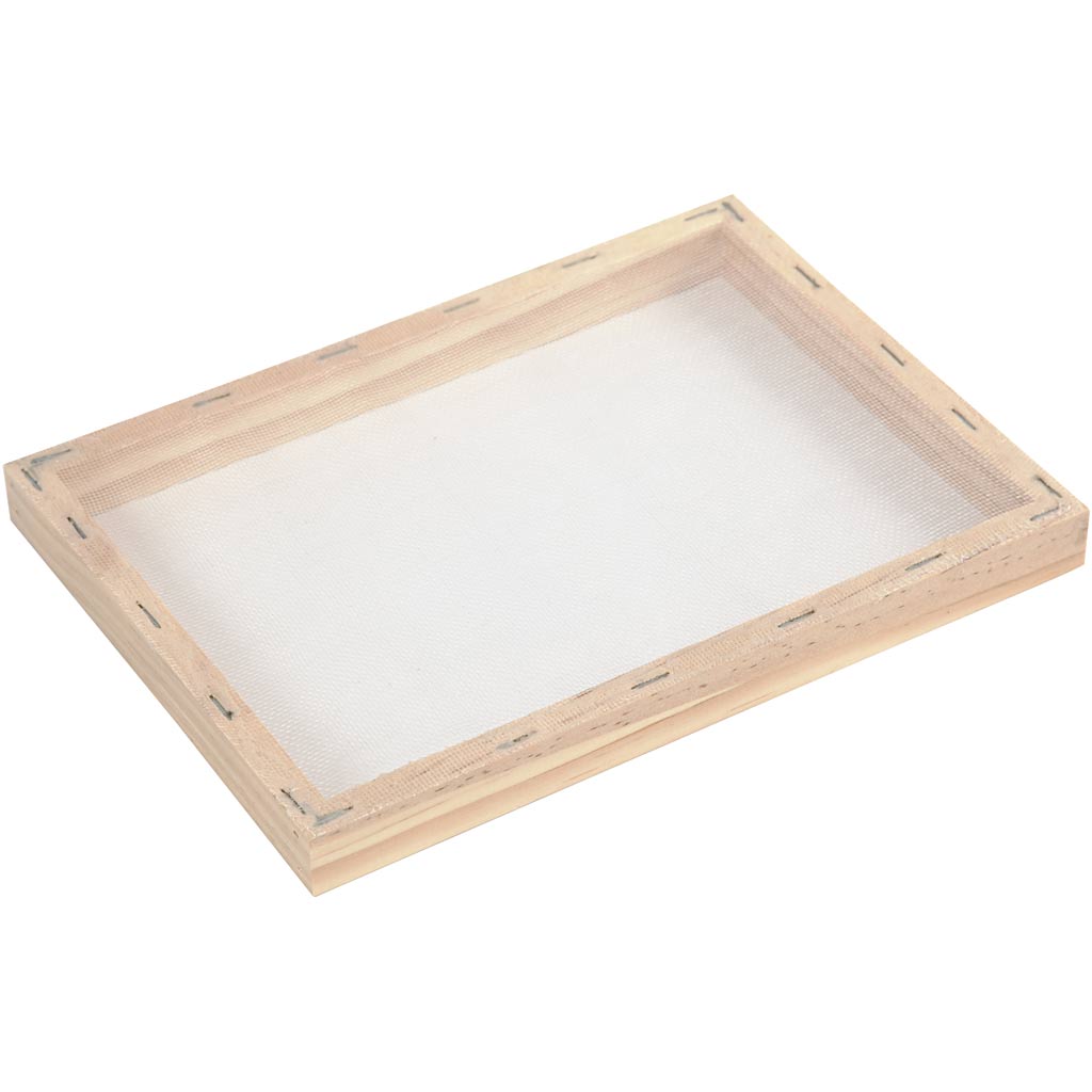 Paper making frame mould