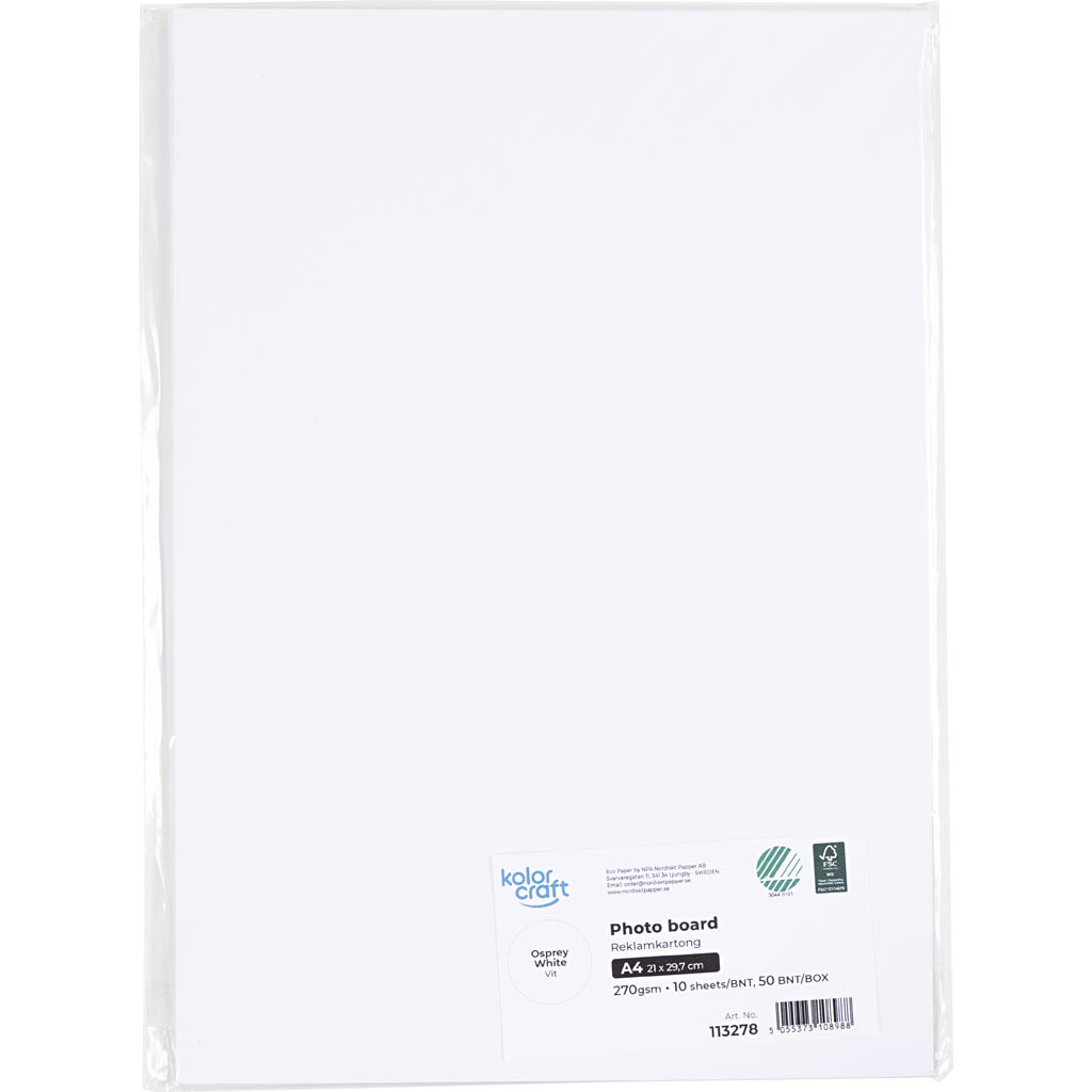 Card A4 270 g - White(10 Sheets)