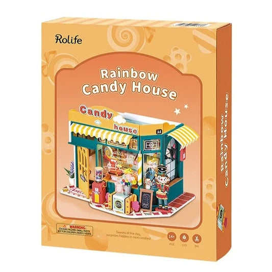 Rainbow Candy House Model Kit